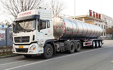 我司鮮奶運輸車實現從甘肅至福建長途運奶